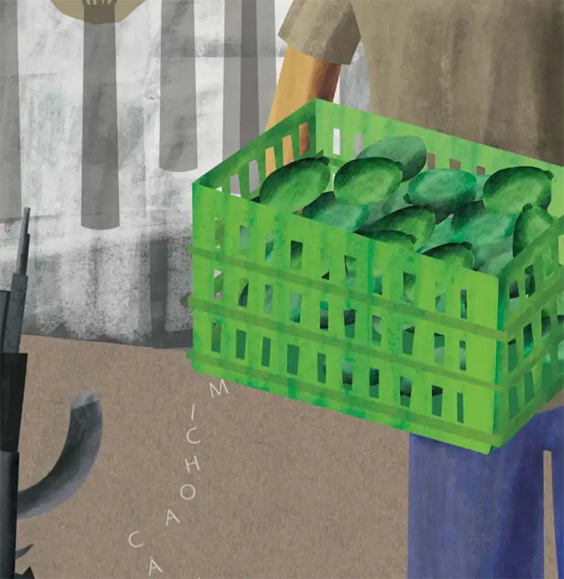 Oro verde, fentanilo y carteles: la crisis de los opioides y la industria del aguacate